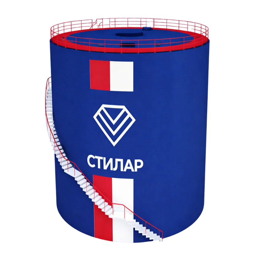 Цельносварной резервуар РВС для АЗС 40 м³ от завода-производителя