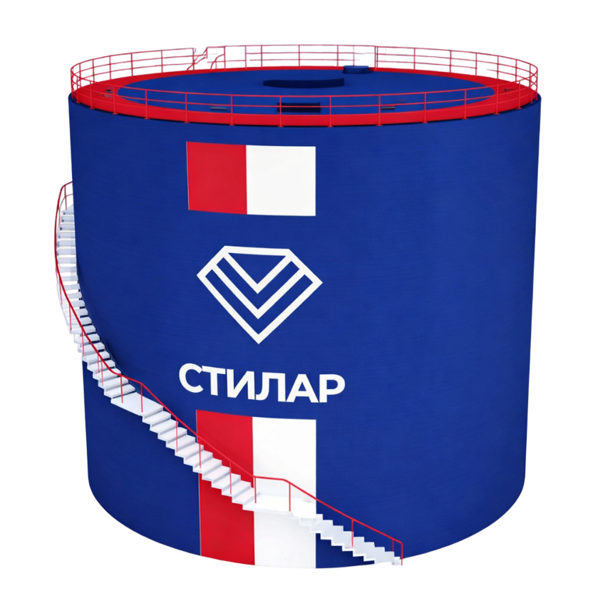 Цельносварной резервуар РВС для АЗС 150 м³ от завода-производителя